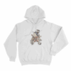 Kingdom Hearts Character Memorial Scene Unisex Hoodie White