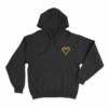 Kingdom Hearts Crown Emblem Unisex Hoodie Black