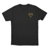 Kingdom Hearts Crown Emblem Unisex T Shirt Black