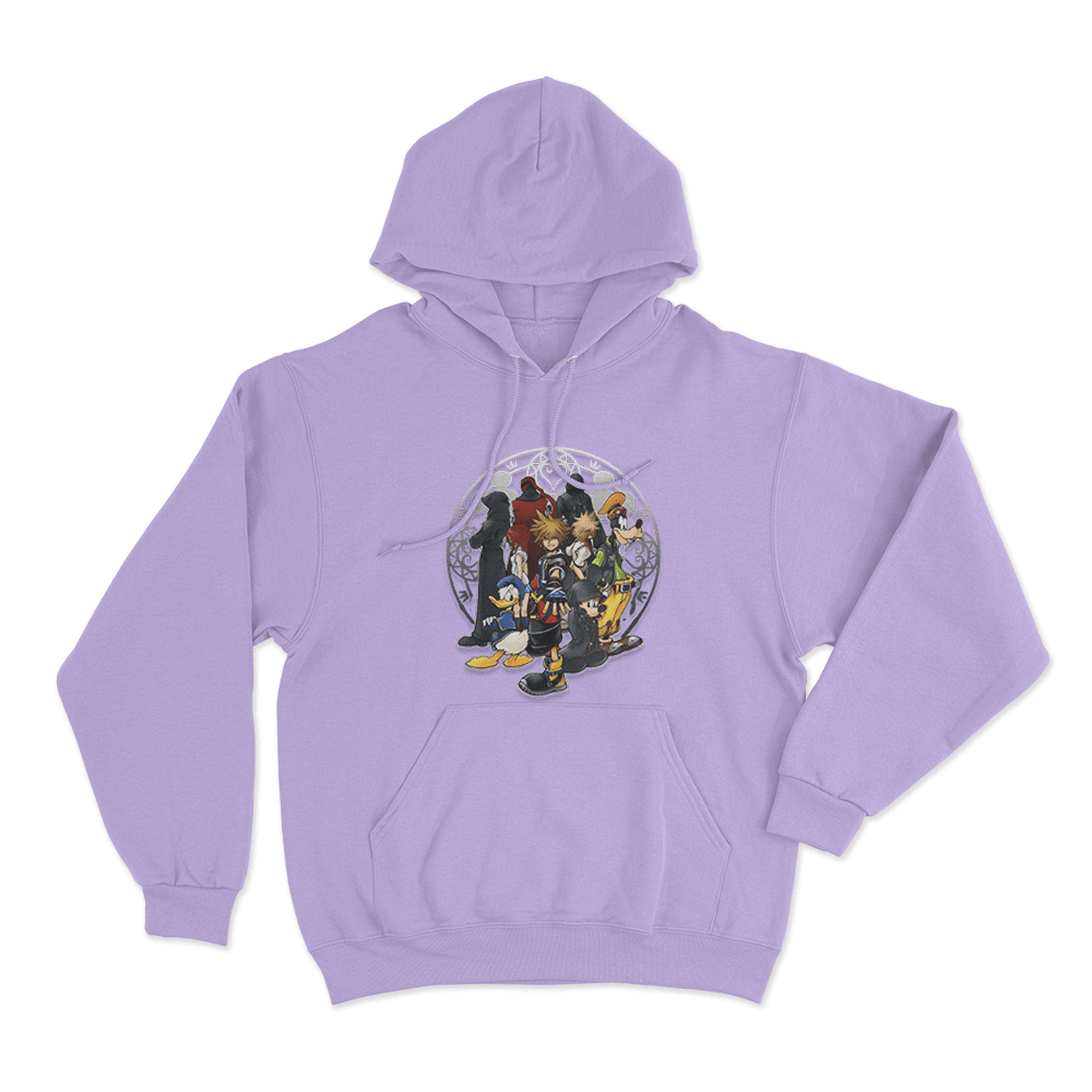 Kingdom Hearts Light And Darkness Alliance Unisex Hoodie Purple Kingdom Hearts Light And Darkness Alliance Unisex Hoodie Purple