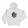Kingdom Hearts Light And Darkness Alliance Unisex Hoodie White