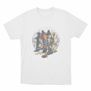 Kingdom Hearts Light And Darkness Alliance Unisex T Shirt White