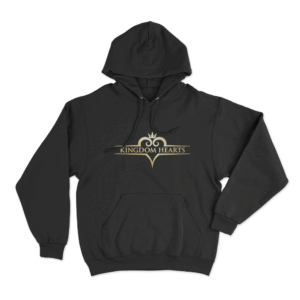 Kingdom Hearts Logo Unisex Hoodie Black