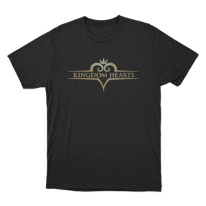 Kingdom Hearts Logo Unisex T Shirt Black