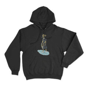 Kingdom Hearts Sora Back Unisex Hoodie Black