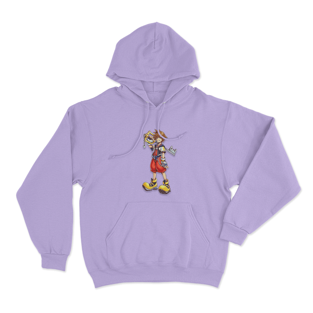 Kingdom Hearts Sora Unisex Hoodie Purple Kingdom Hearts Sora Unisex Hoodie Purple
