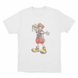 Kingdom Hearts Sora Unisex T Shirt White