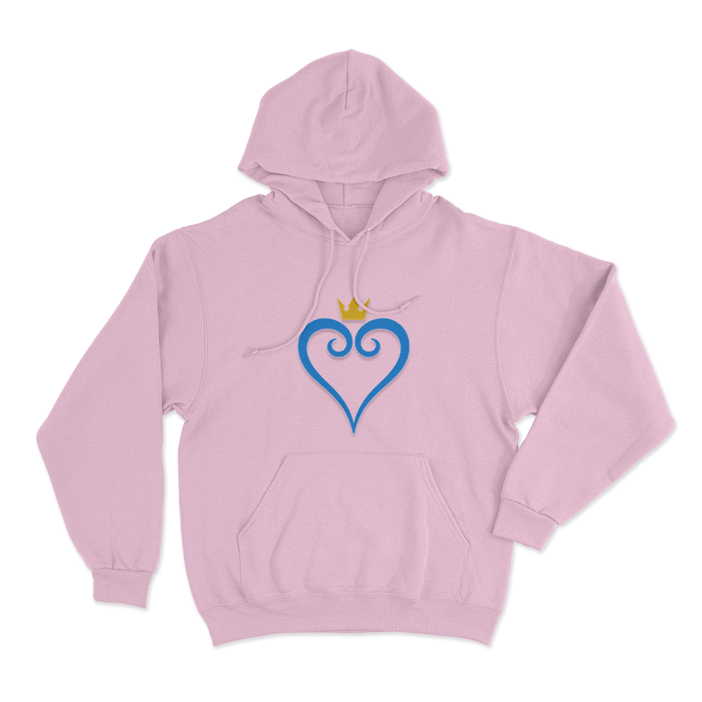 Kingdom Hearts Unisex Hoodie Pink Kingdom Hearts Unisex Hoodie Pink
