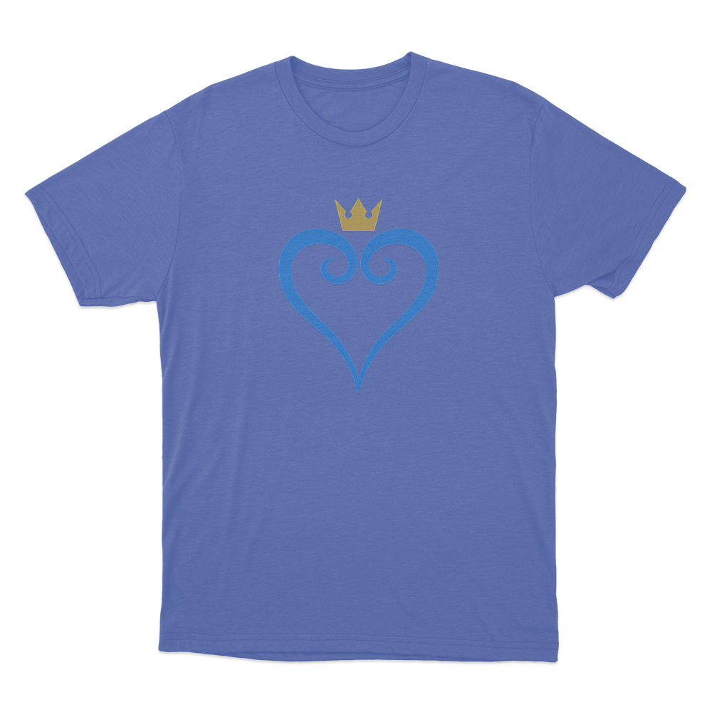 Kingdom Hearts Unisex T Shirt Blue Kingdom Hearts Unisex T Shirt Blue