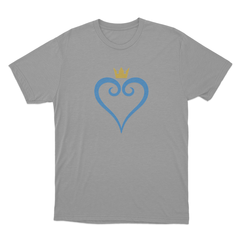 Kingdom Hearts Unisex T Shirt Grey Kingdom Hearts Unisex T Shirt Grey