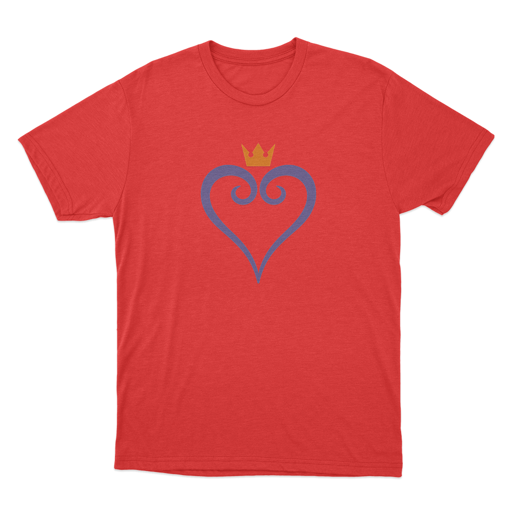 Kingdom Hearts Unisex T Shirt Red Kingdom Hearts Unisex T Shirt Red