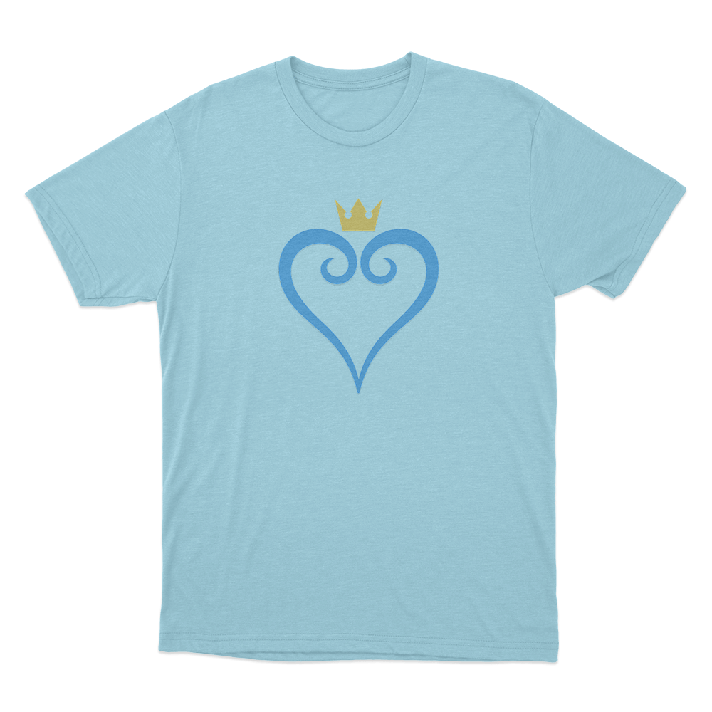 Kingdom Hearts Unisex T Shirt Sky Blue Kingdom Hearts Unisex T Shirt Sky Blue
