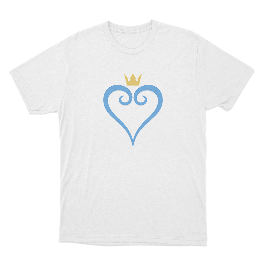 Kingdom Hearts Unisex T Shirt White Kingdom Hearts Unisex T Shirt White