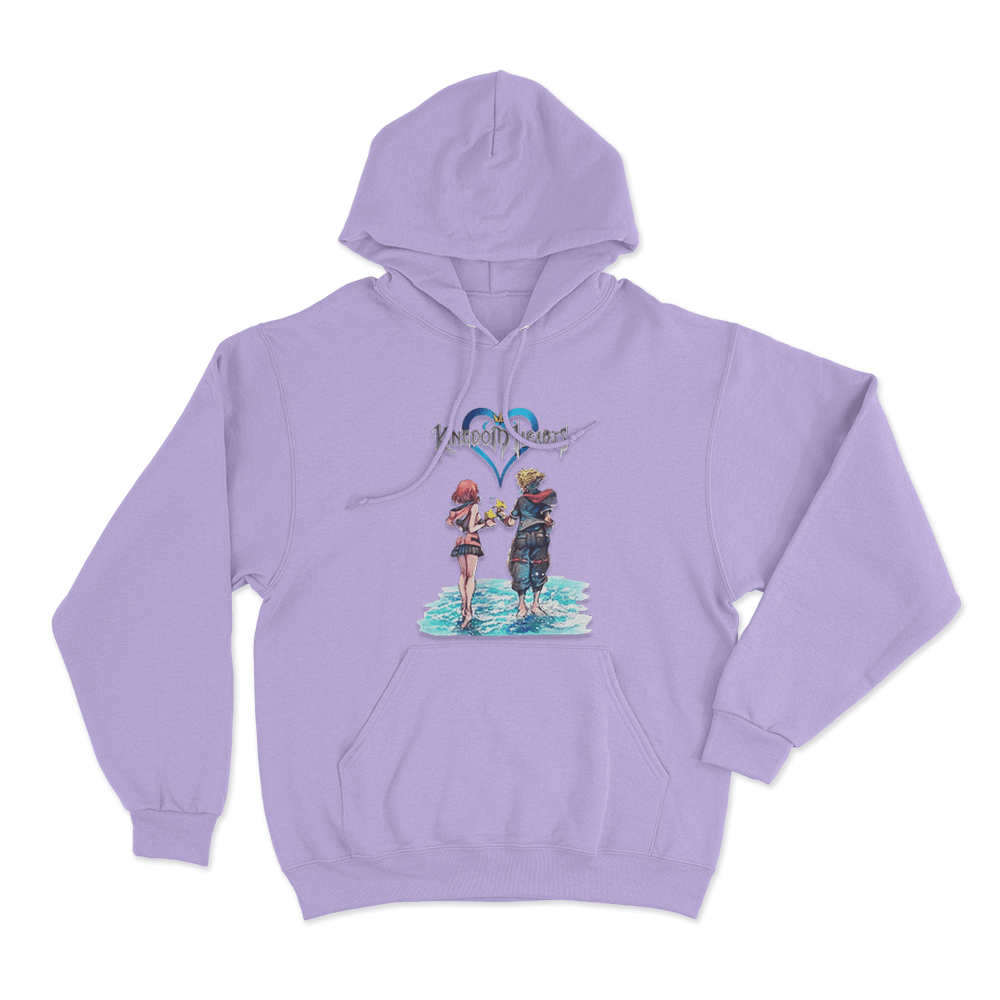 Sora And Kairi Unisex Hoodie Purple Sora And Kairi Unisex Hoodie Purple