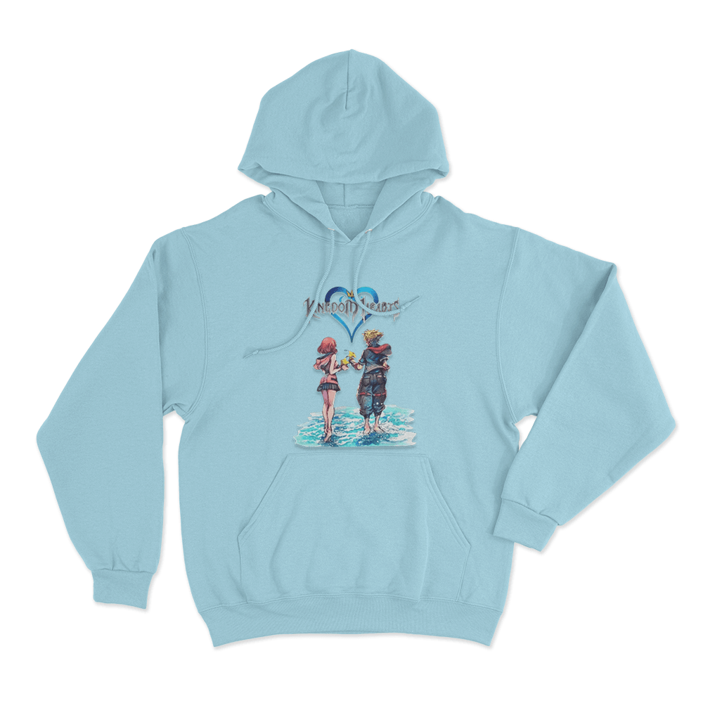 Sora And Kairi Unisex Hoodie Sky Blue Sora And Kairi Unisex Hoodie Sky Blue